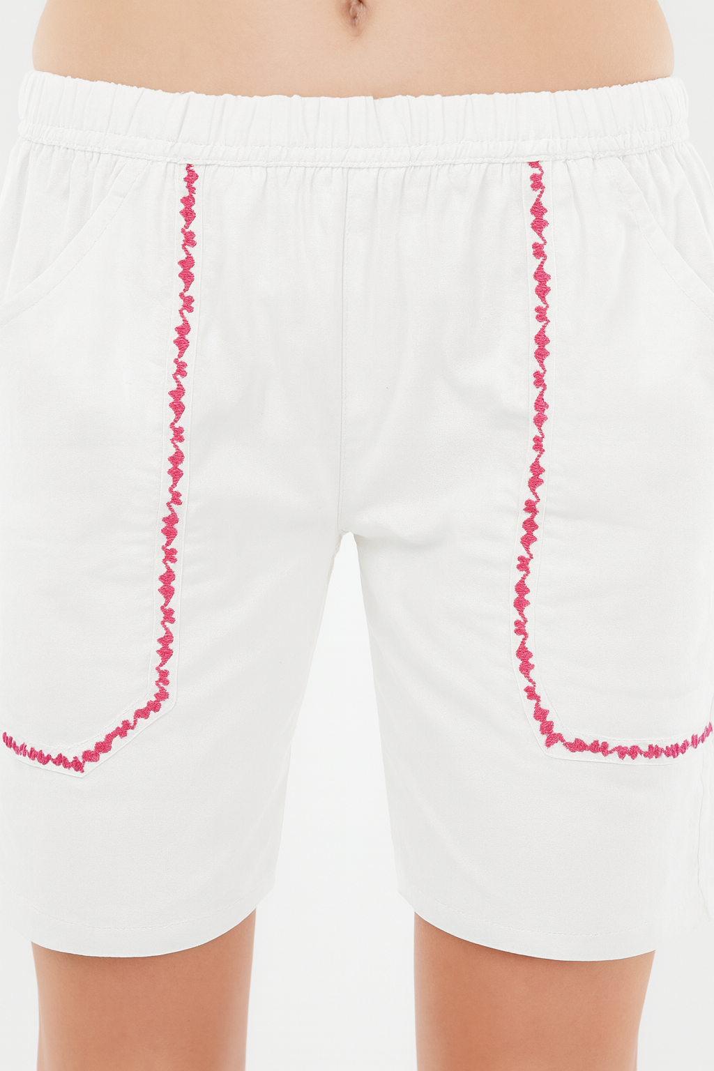 Embroidered Cotton Shots