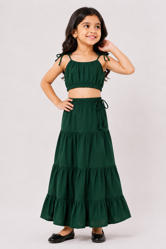 Akids Croptop Skirt