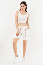 Embroidered Cotton Shots